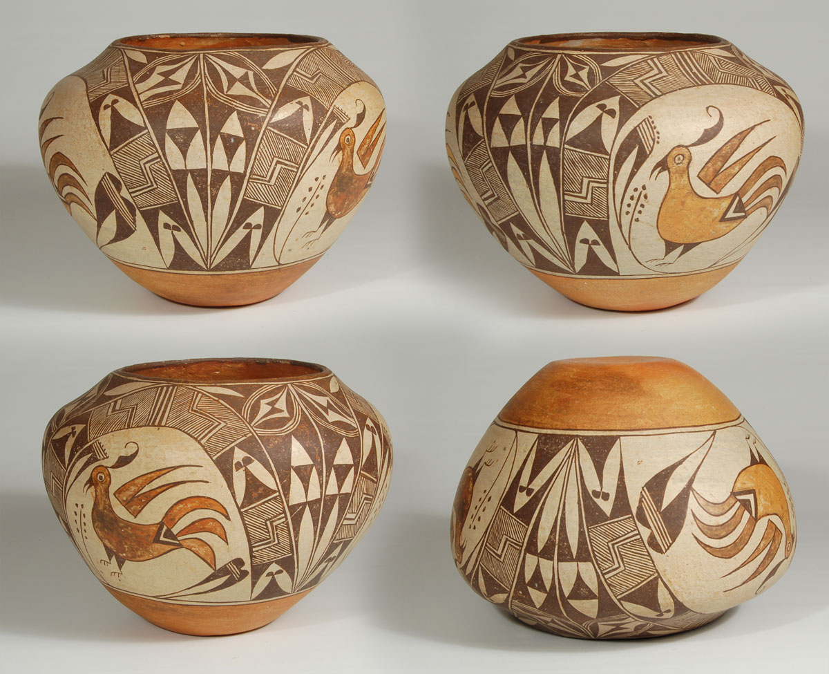 Historic Acoma Pueblo Pottery - 25898